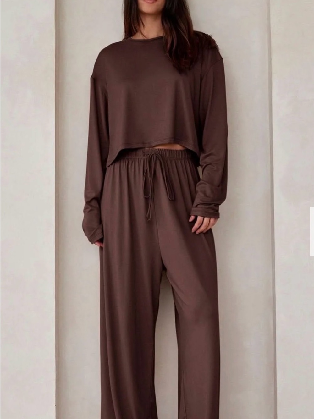 Bumpsuit The Cloud Wide-Leg Lounge Pants